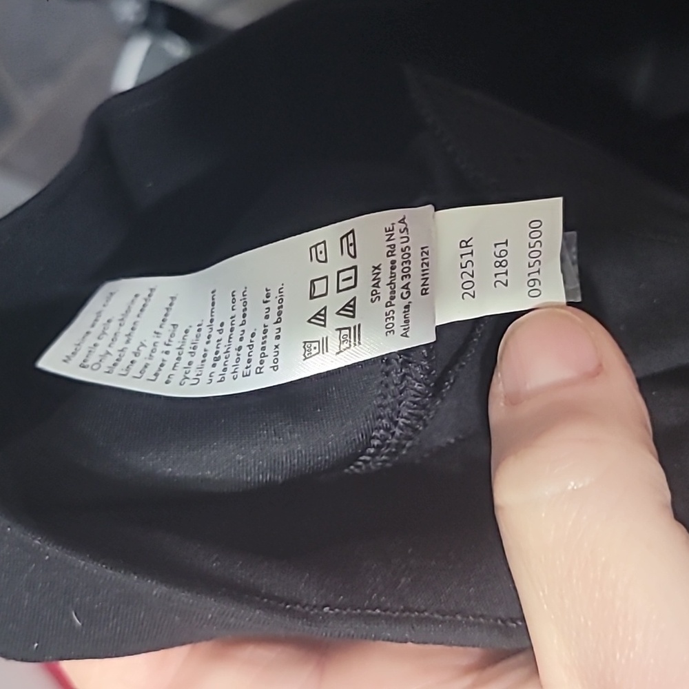 SPANX Black High-Rise Pant Leggings Size Small - Picture 8 of 8